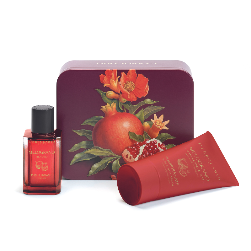 POMEGRANATE IRRESISTABLE DETAILS BEAUTY BOX: PERFUME 30 ML & BODY & HAND CREAM 75 ML